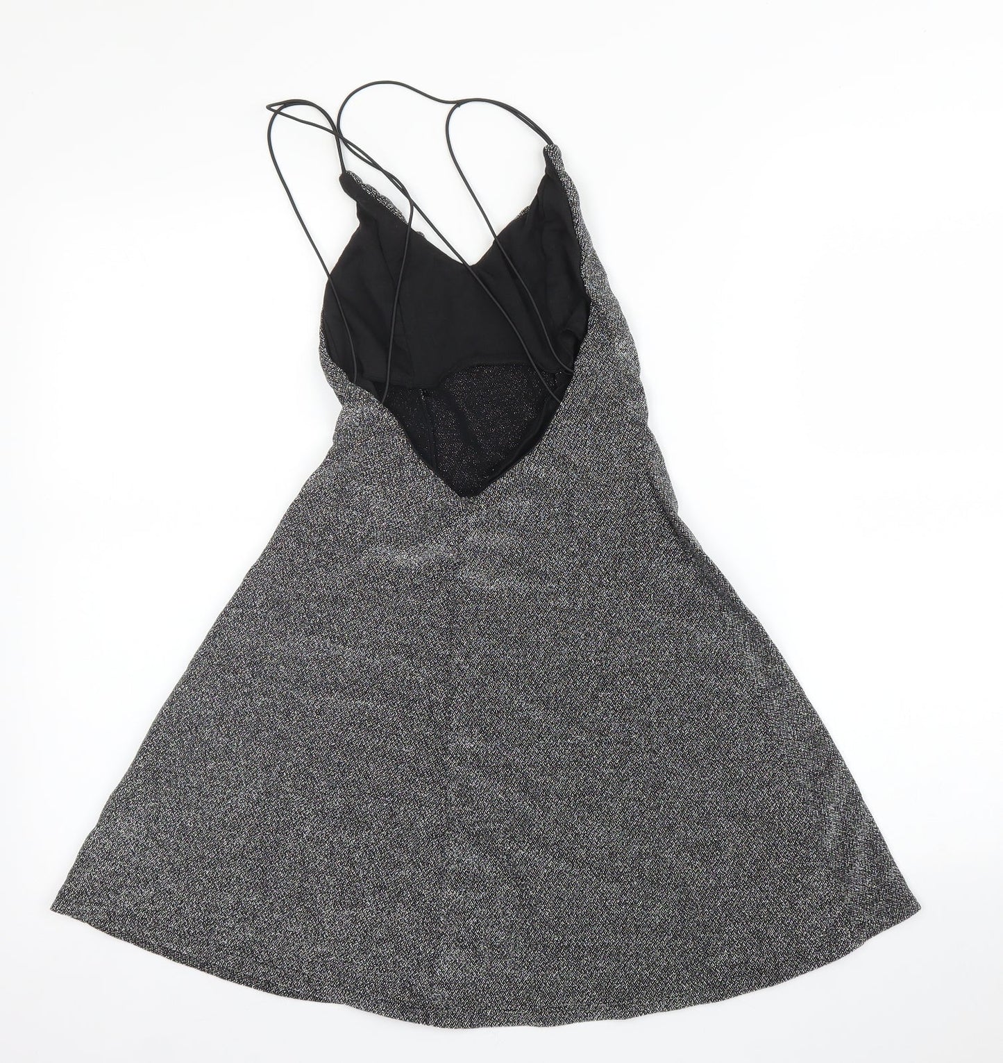 H&M Womens Silver   A-Line  Size XS