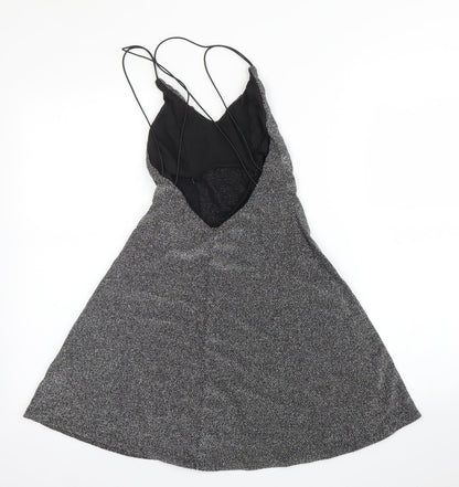 H&M Womens Silver   A-Line  Size XS