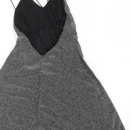 H&M Womens Silver   A-Line  Size XS