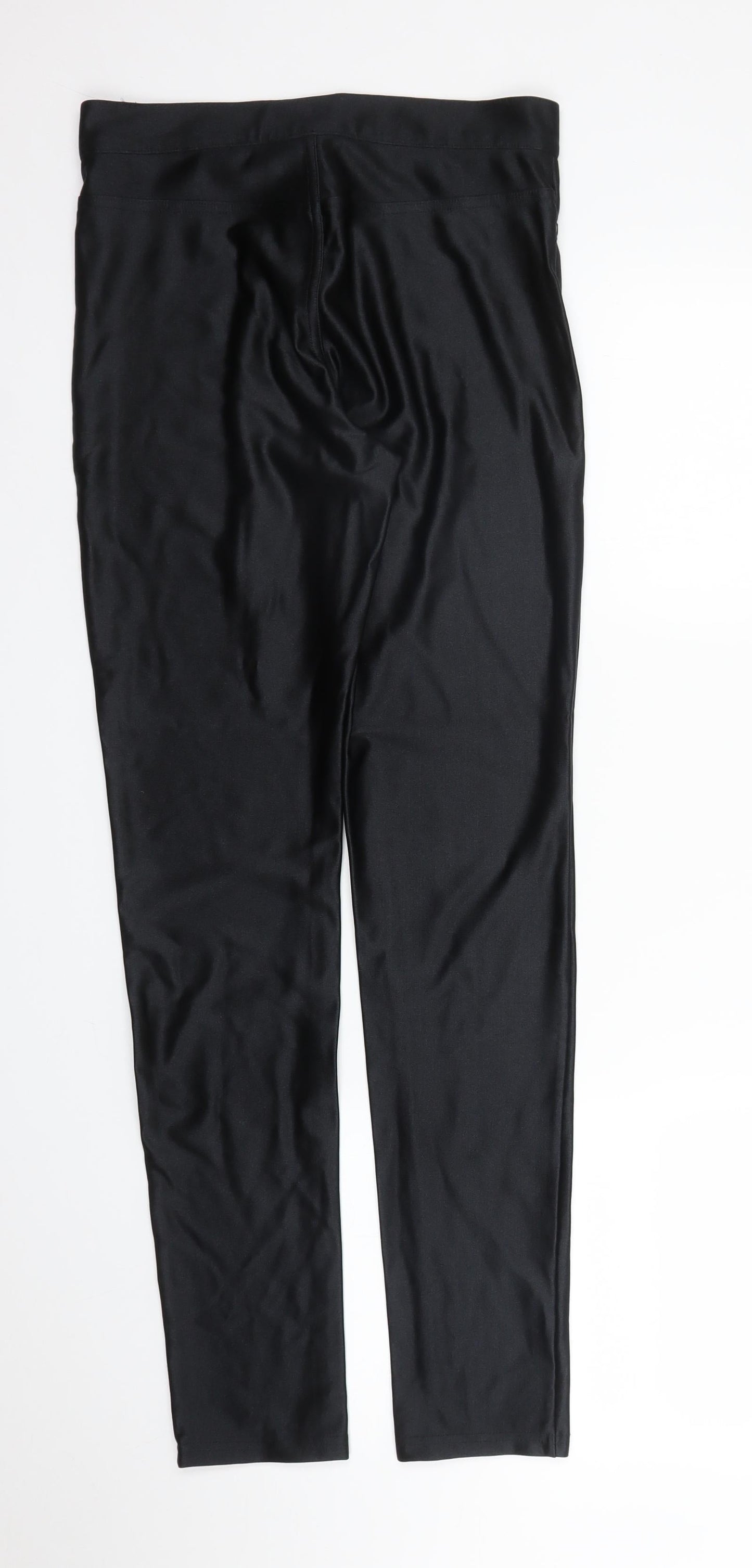 Womens UK Size S H&M Regular Fit Carrot Black Trousers