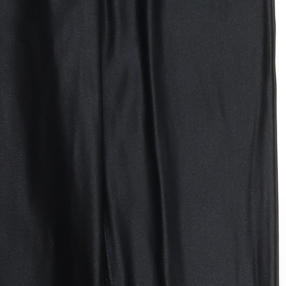 Womens UK Size S H&M Regular Fit Carrot Black Trousers