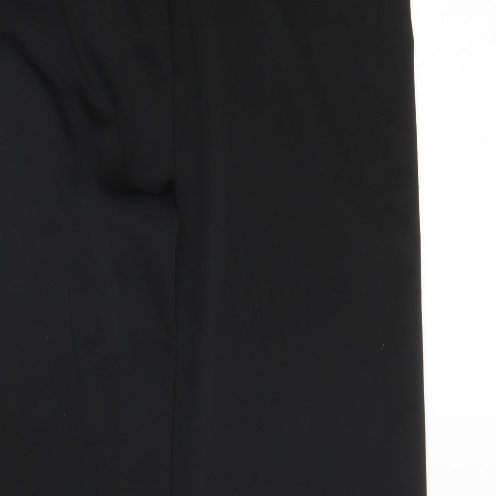 KP Womens Black   Trousers  Size 12 L29 in
