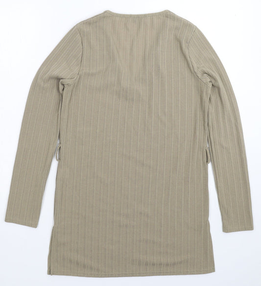 Papaya Womens Grey   Basic T-Shirt Size 8