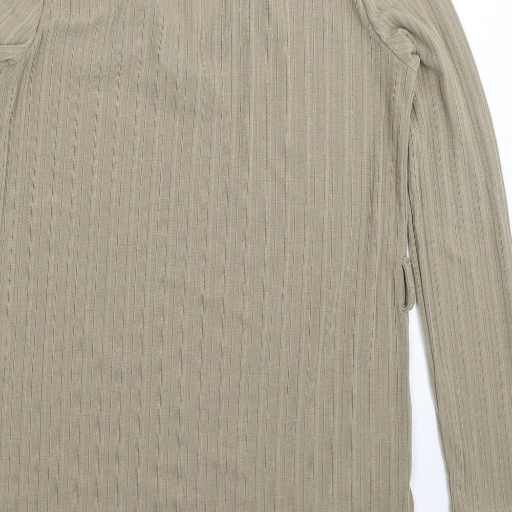 Papaya Womens Grey   Basic T-Shirt Size 8