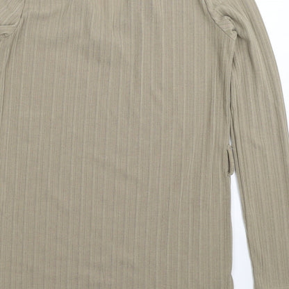 Papaya Womens Grey   Basic T-Shirt Size 8