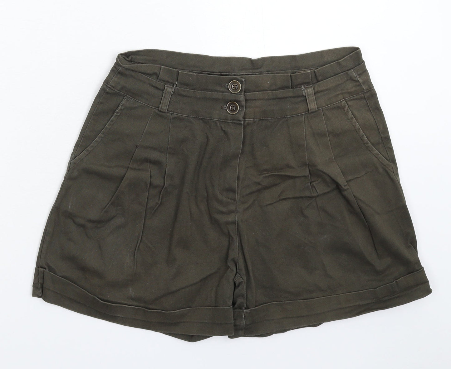 Justmila Womens Grey   Hot Pants Shorts Size 28 in