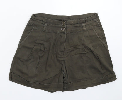 Justmila Womens Grey   Hot Pants Shorts Size 28 in