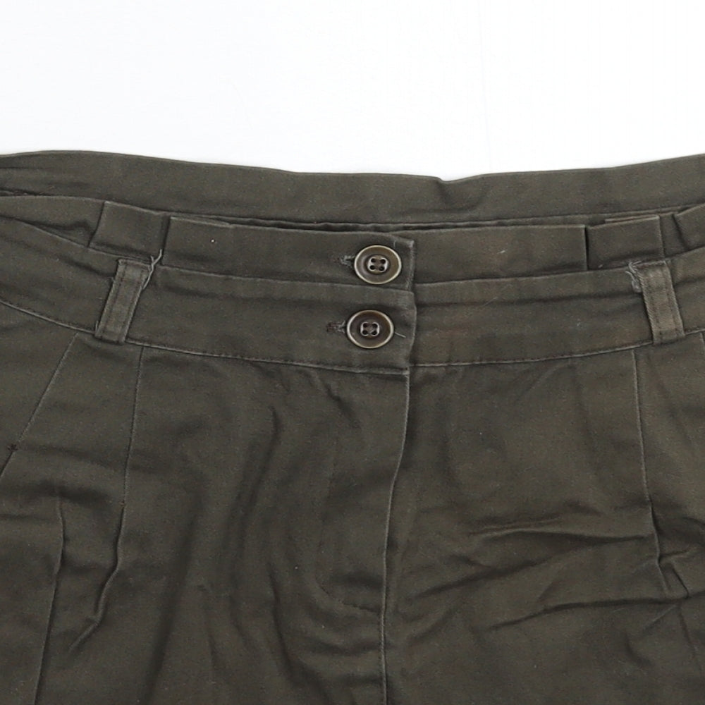 Justmila Womens Grey   Hot Pants Shorts Size 28 in