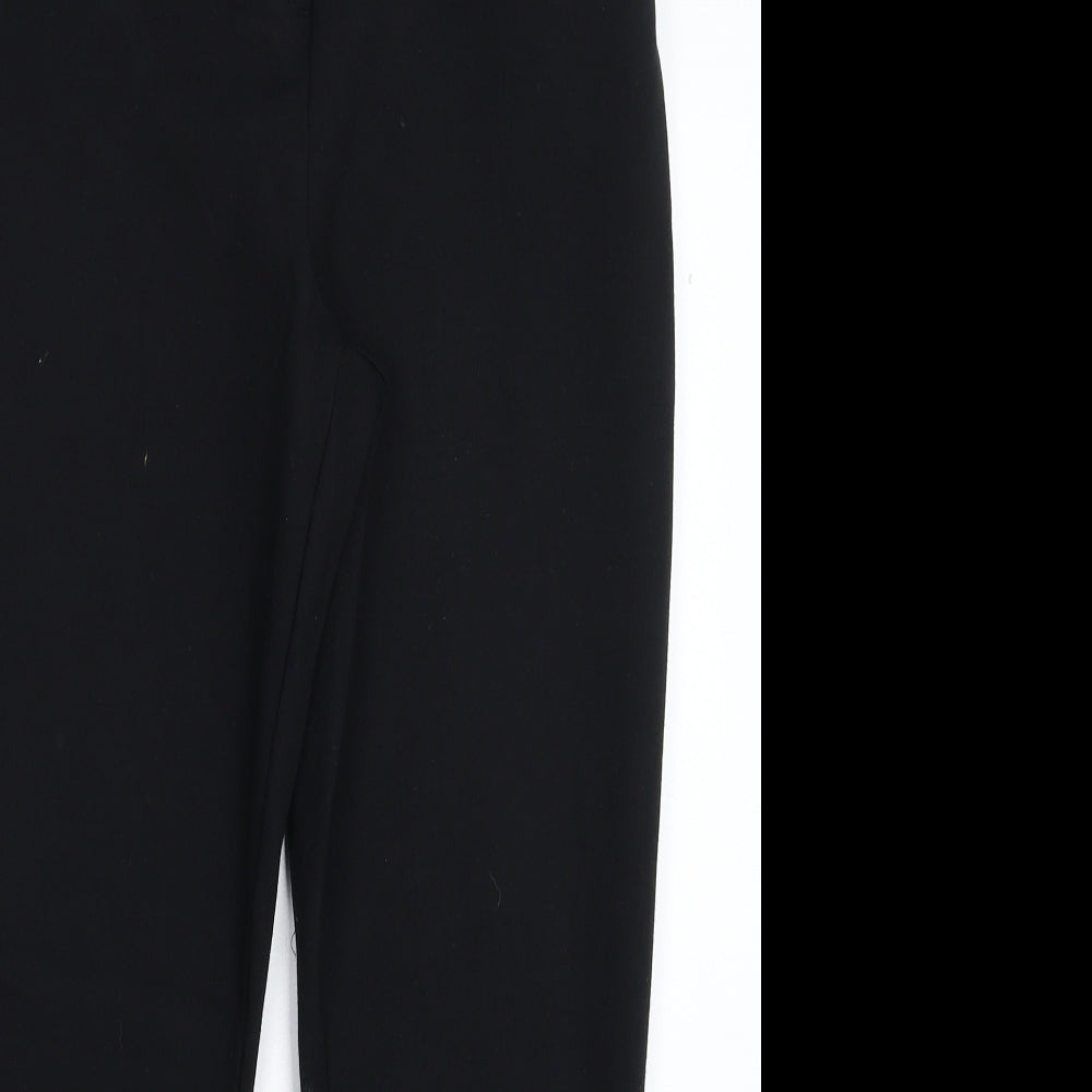 Soon Womens Black   Trousers  Size 8 L25 in