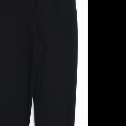 Soon Womens Black   Trousers  Size 8 L25 in