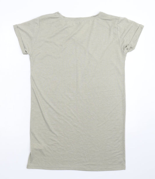 Atmosphere Womens Grey   T-Shirt Dress  Size 8