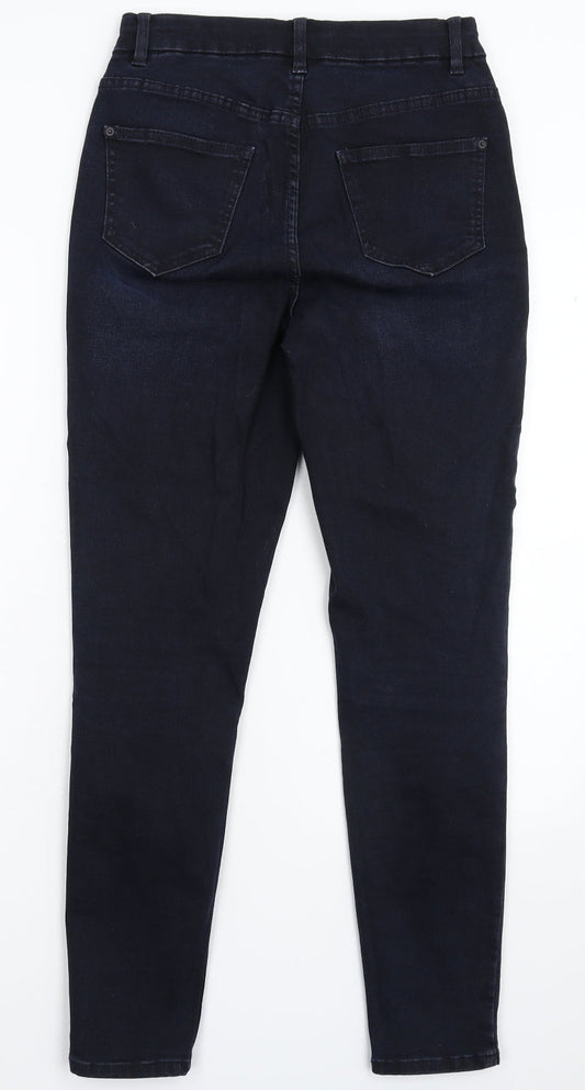 New Look Womens Blue  Denim Skinny Jeans Size 8 L28 in