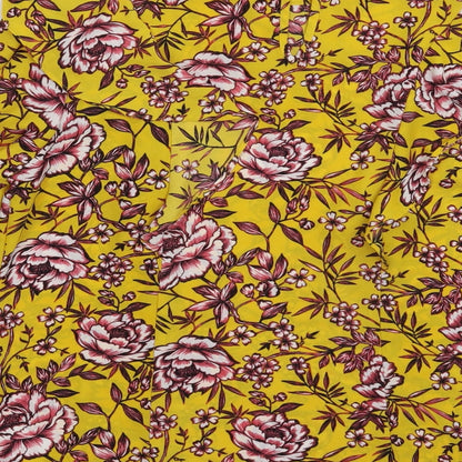 Womens UK Size 8 Peacocks Yellow Basic Blouse