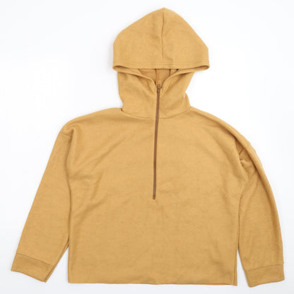 Missguided Womens Beige  Fleece Jacket  Size 8  - Oversized