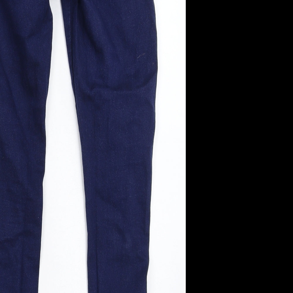 Denim & Co. Womens Blue  Denim Jegging Jeans Size 12 L26 in