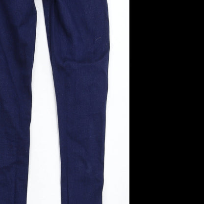 Denim & Co. Womens Blue  Denim Jegging Jeans Size 12 L26 in