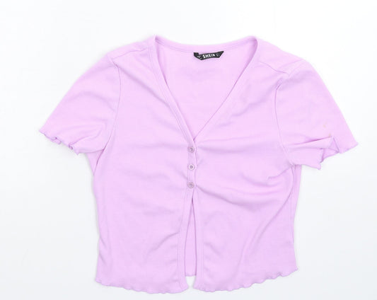 SheIn Womens Pink   Cardigan Jumper Size S