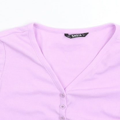 SheIn Womens Pink   Cardigan Jumper Size S