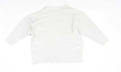 Womens UK Size 10 Isle Grey Pullover Jumper