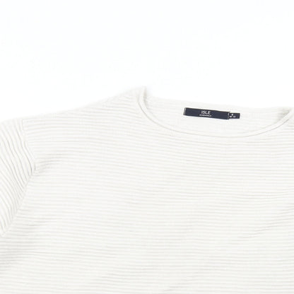 Womens UK Size 10 Isle Grey Pullover Jumper