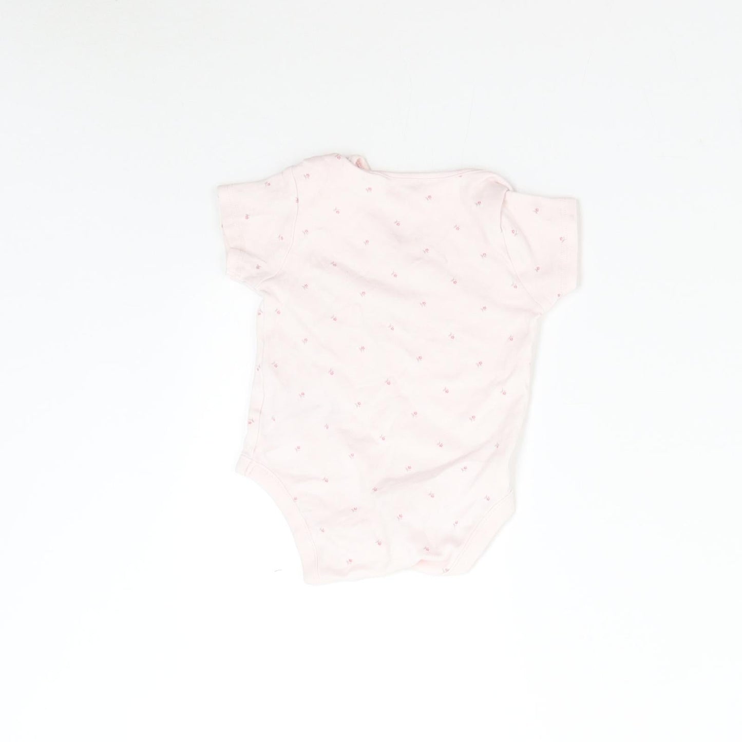 NEXT Baby Pink Floral  Babygrow One-Piece Size 0-3 Months