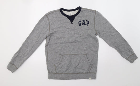 Gap Womens Grey   Pullover Sweatshirt Size 16