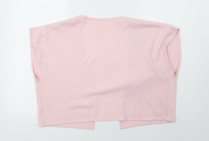 being casual Womens Pink   Cardigan Jumper Size 16