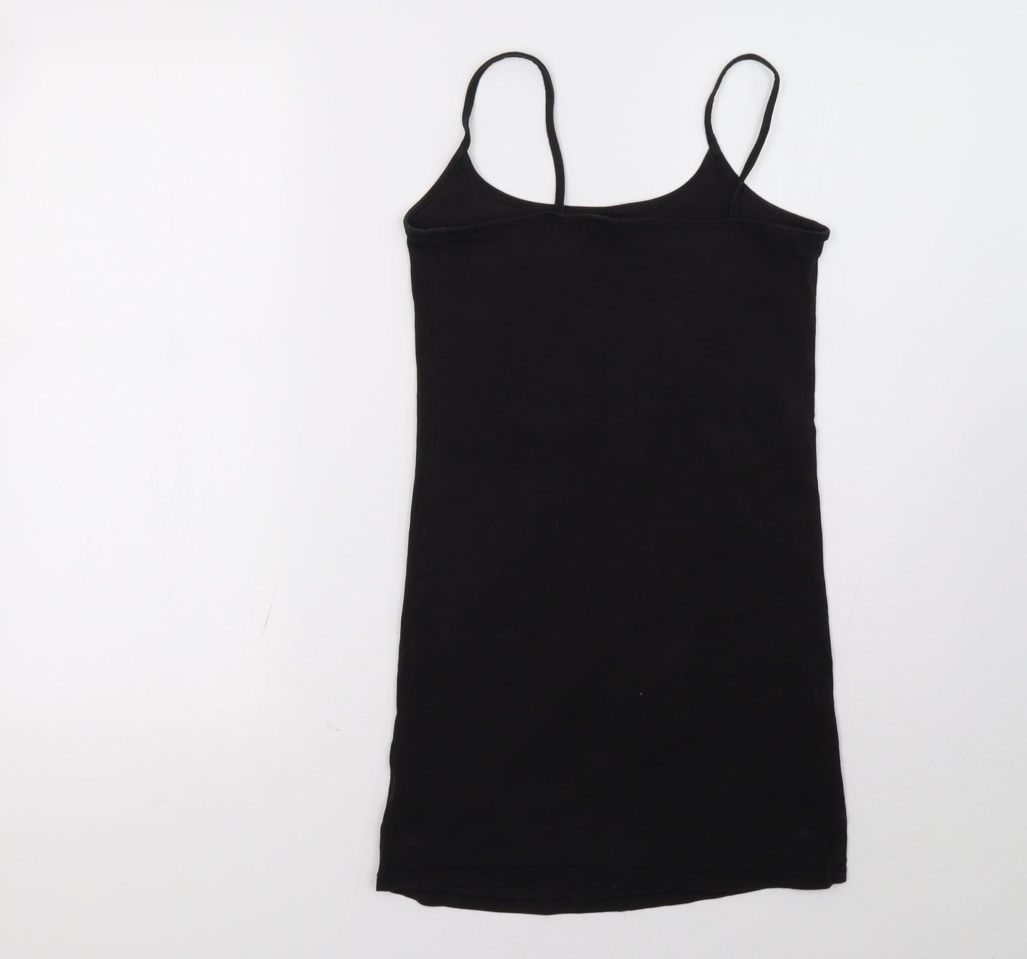 Womens UK Size 10 NEXT Black Basic Tank