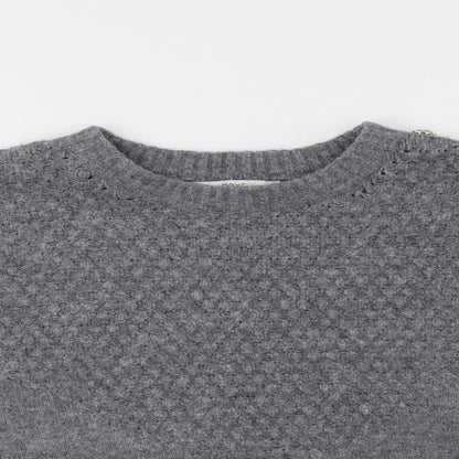 Womens UK Size L NEXT Grey Pullover Sweatshirt
