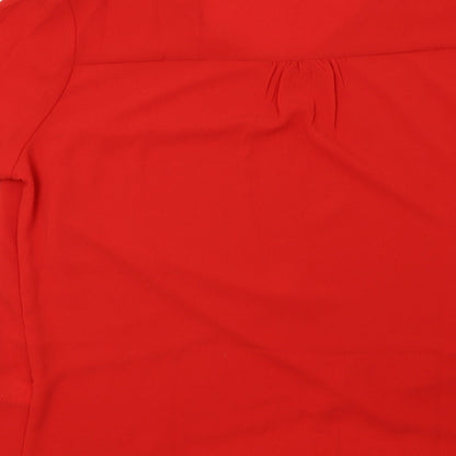 SheIn Womens Red   Basic Blouse Size XL