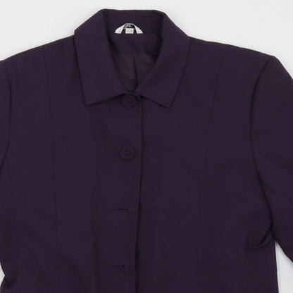 Klass Womens Purple   Jacket  Size 12