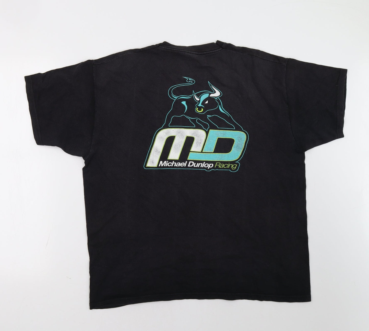 Mens UK Size XL Fruit of the Loom Black  T-Shirt