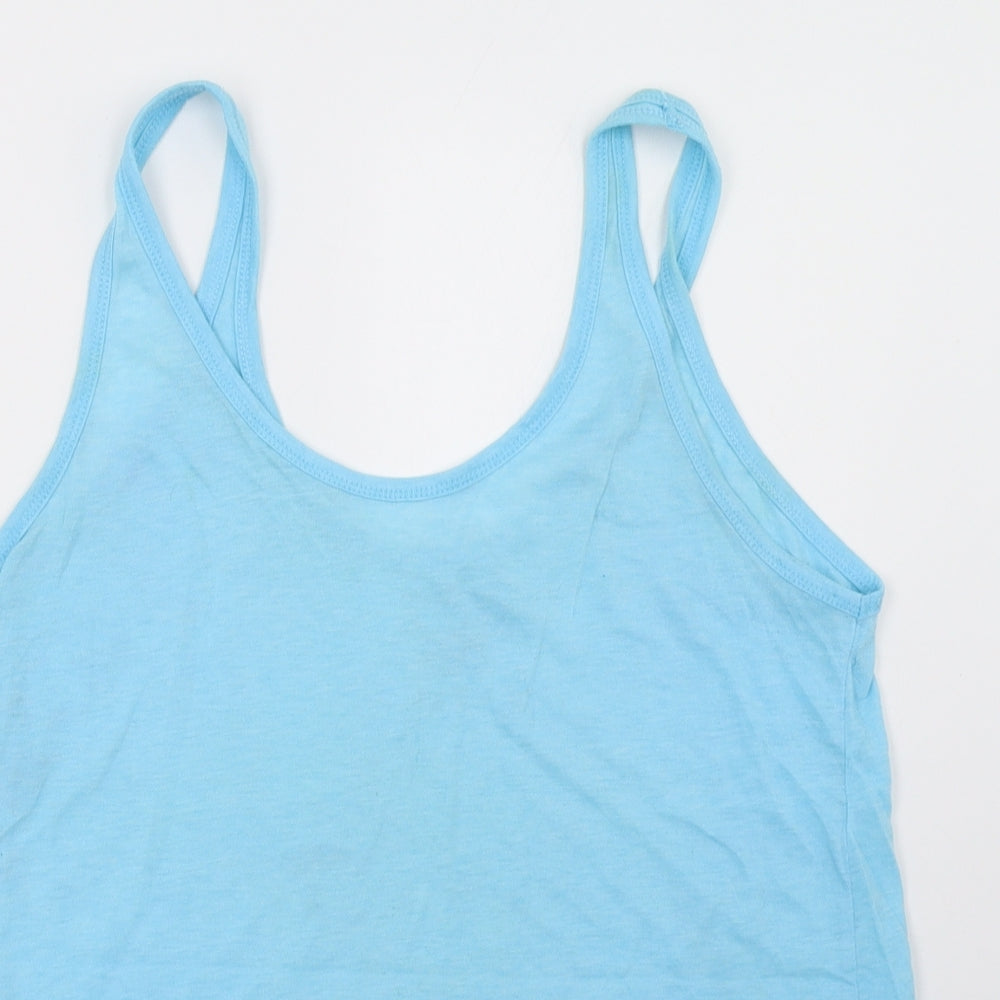 Primark Womens Blue   Basic Tank Size 12