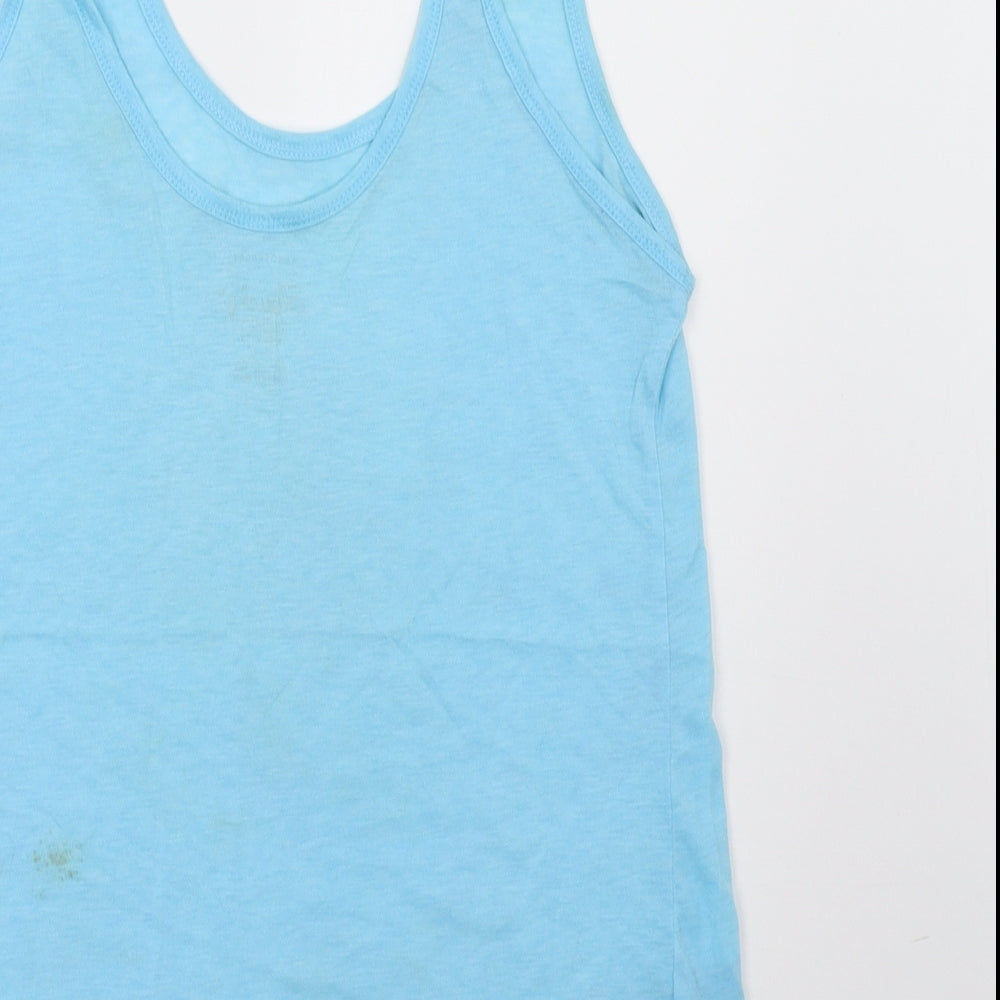 Primark Womens Blue   Basic Tank Size 12