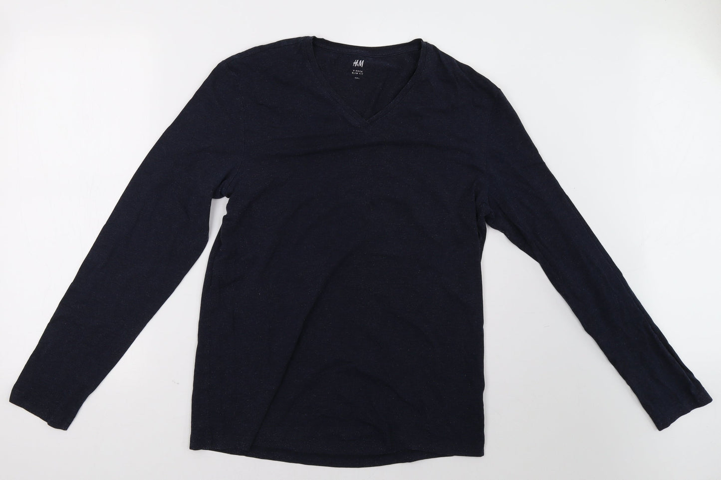 H&M Womens Blue   Pullover Sweatshirt Size L