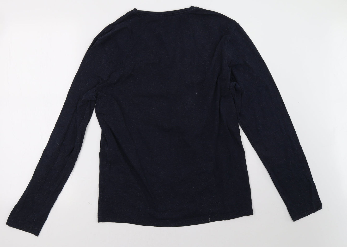 H&M Womens Blue   Pullover Sweatshirt Size L