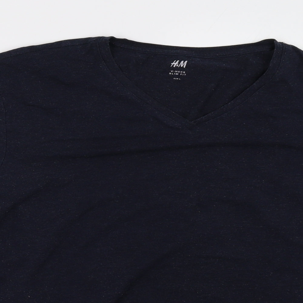 H&M Womens Blue   Pullover Sweatshirt Size L