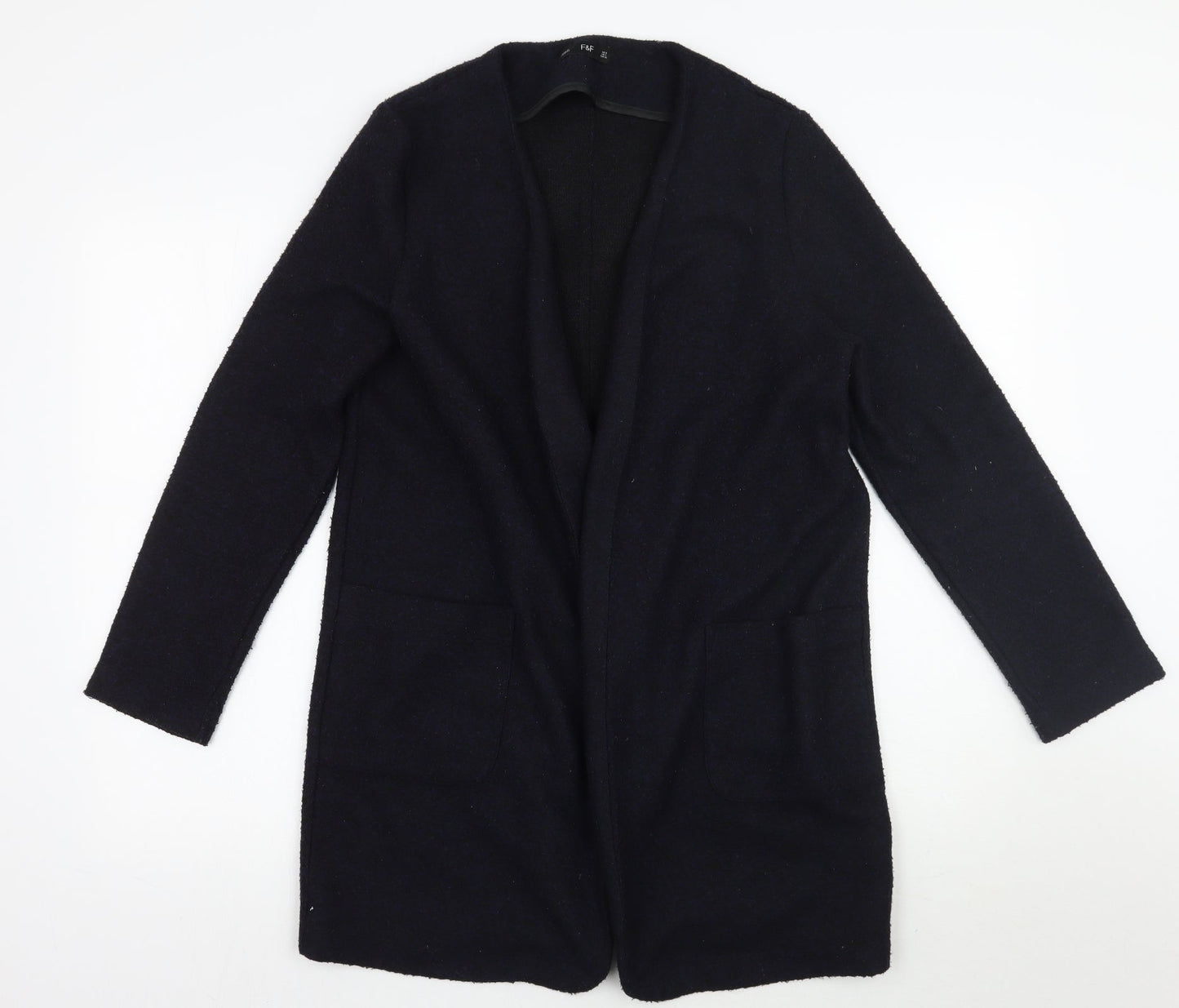 F&F Womens Blue   Cardigan Jumper Size 8