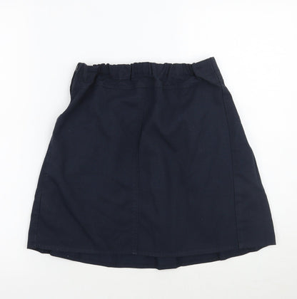 Marks and Spencer Girls Blue   A-Line Skirt Size 9-10 Years