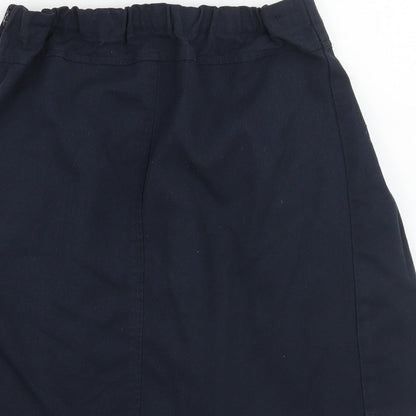 Marks and Spencer Girls Blue   A-Line Skirt Size 9-10 Years
