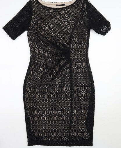 Marks and Spencer Womens Black   A-Line  Size 12