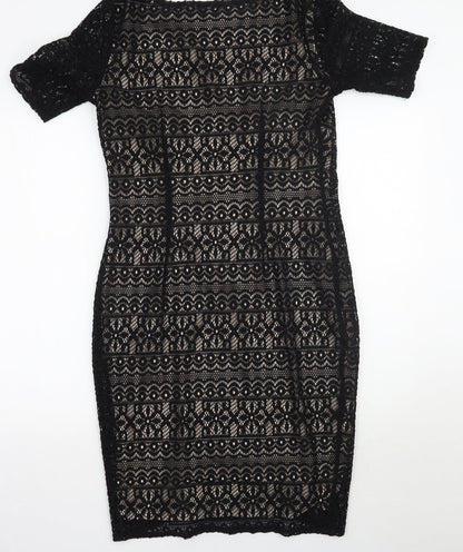 Marks and Spencer Womens Black   A-Line  Size 12