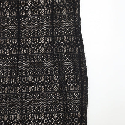 Marks and Spencer Womens Black   A-Line  Size 12