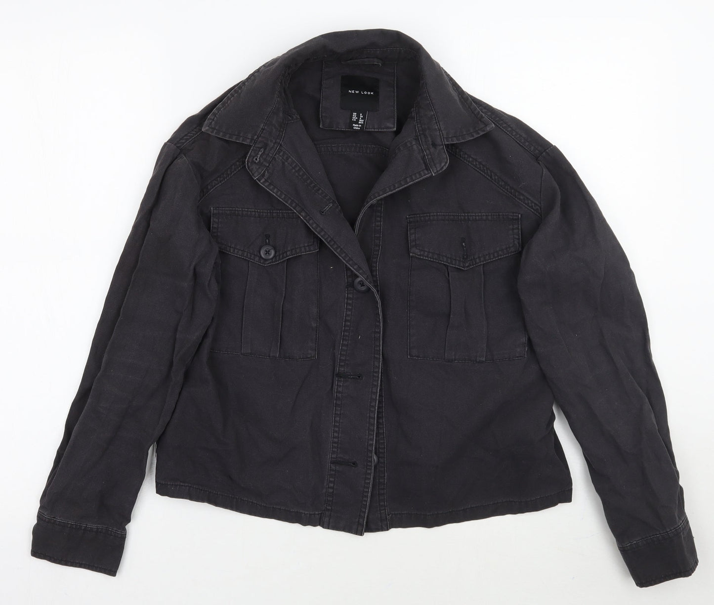 Newlook Womens Black   Jacket  Size 8