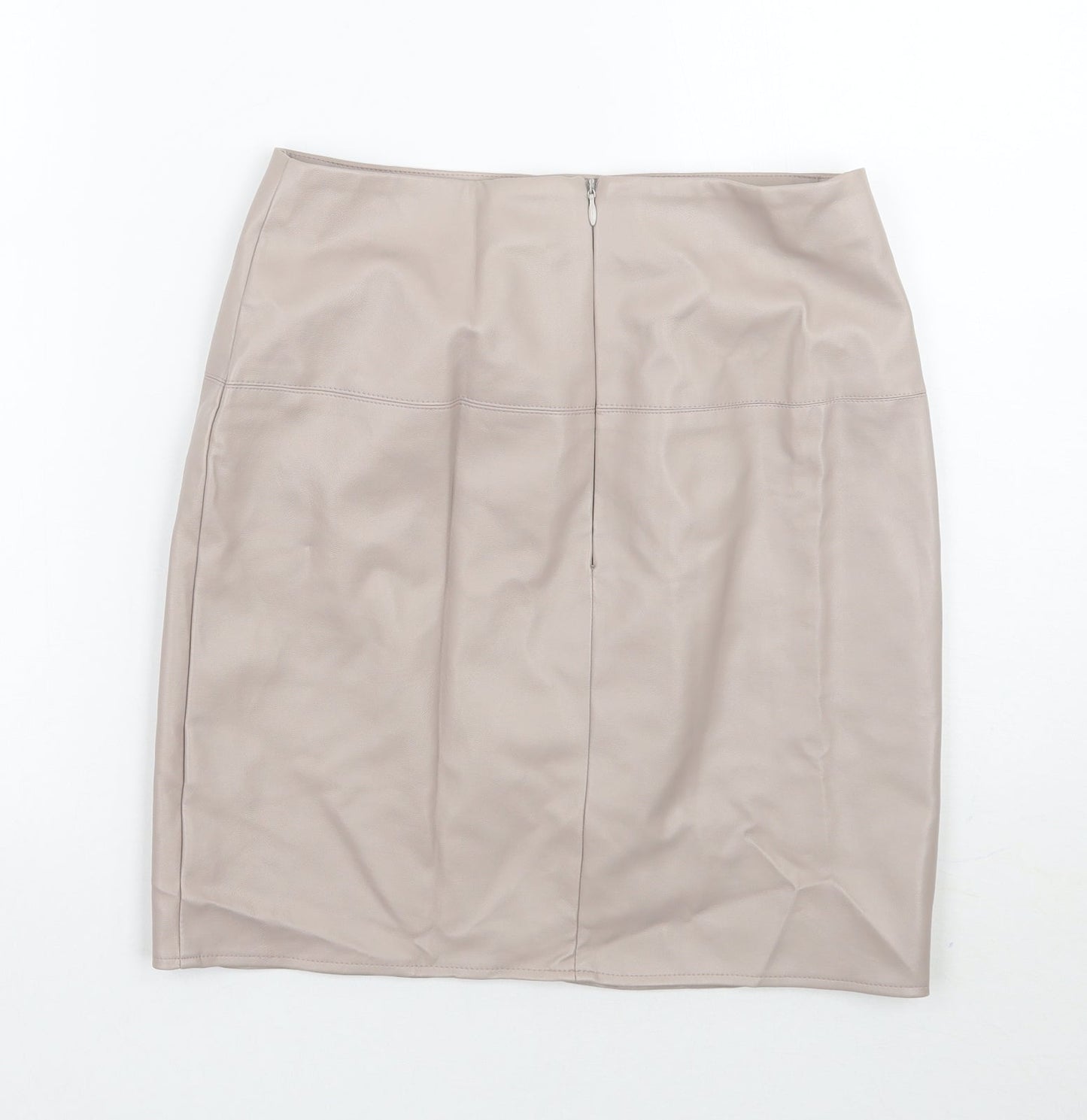 Missguided Womens Grey   A-Line Skirt Size 10