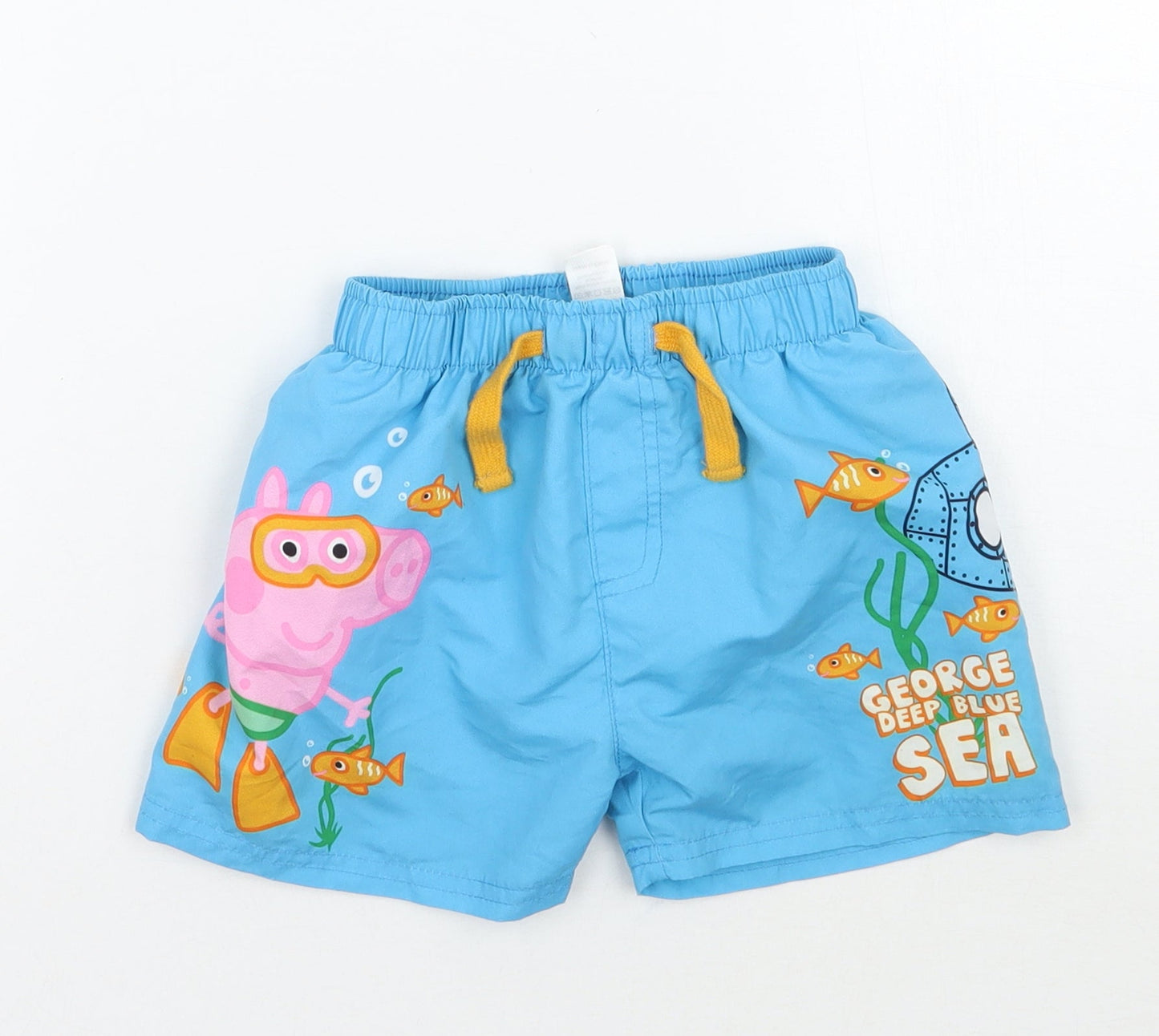 Peppa Pig Boys Blue   Bermuda Shorts Size 2-3 Years
