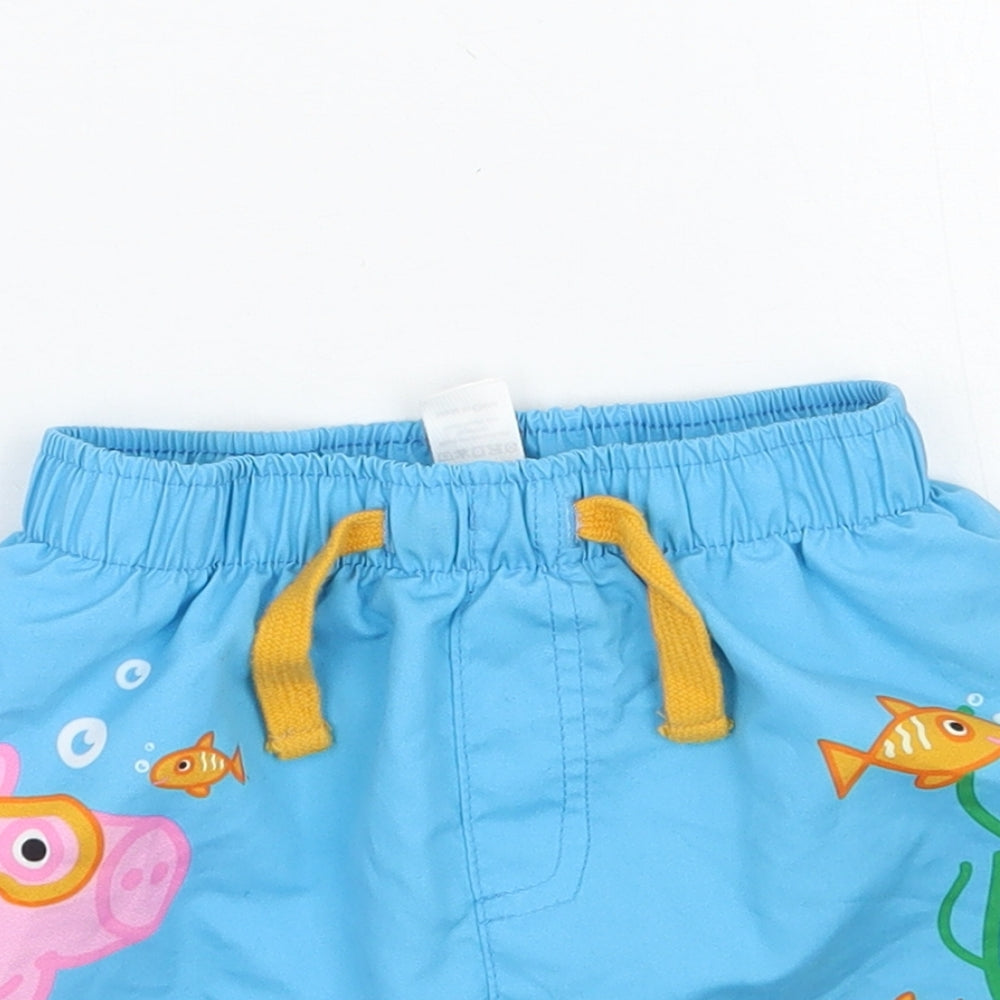 Peppa Pig Boys Blue   Bermuda Shorts Size 2-3 Years