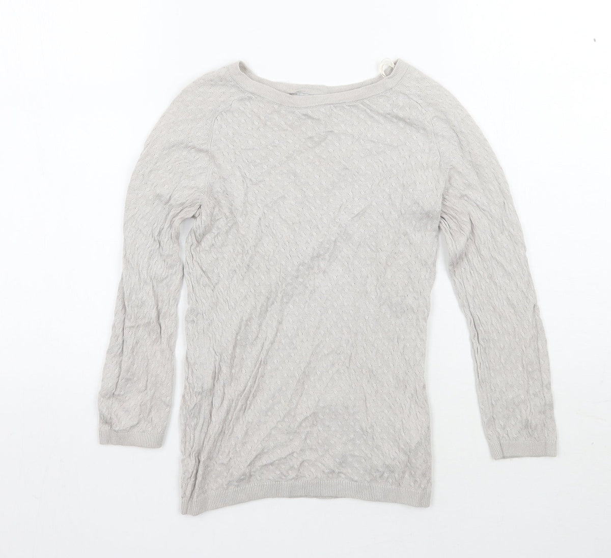 H&M Womens Grey   Pullover Jumper Size XS