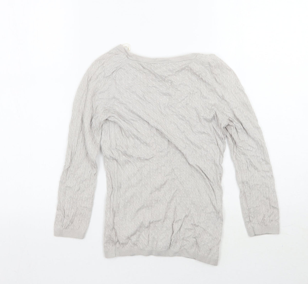 H&M Womens Grey   Pullover Jumper Size XS