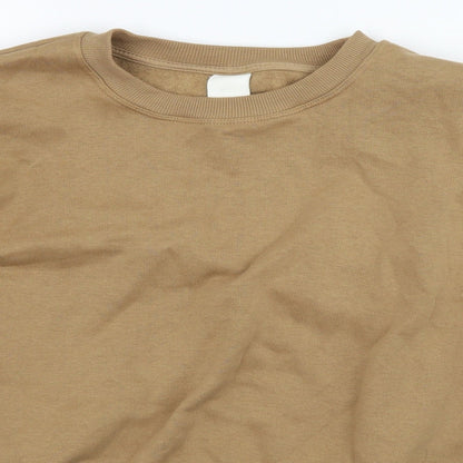 Womens UK Size M H&M Brown Pullover Jumper